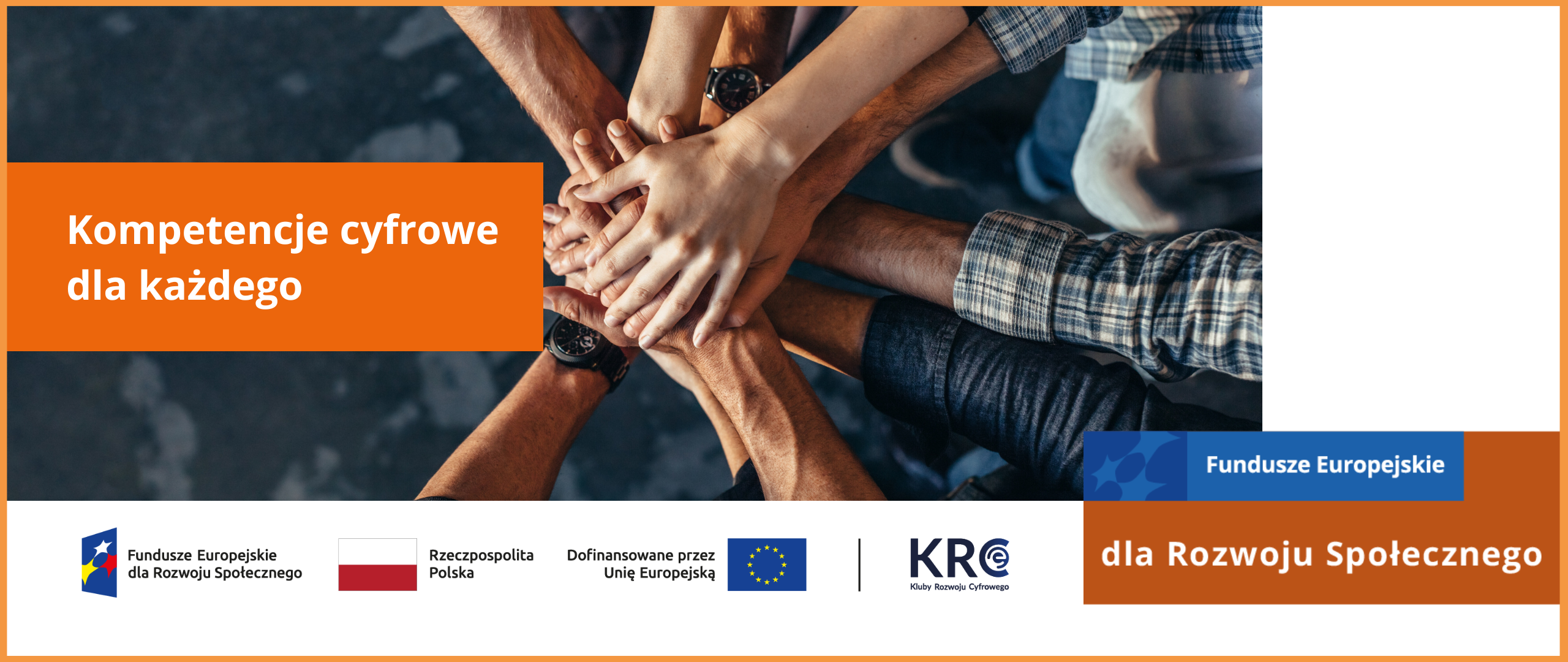 Baner reklamujący projekt KRC